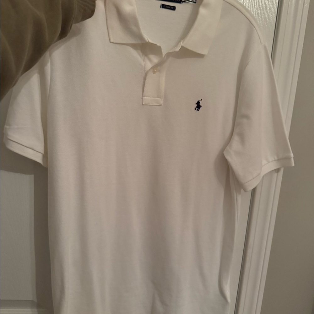 Polo by Ralph Lauren Boys White Polo Shirt